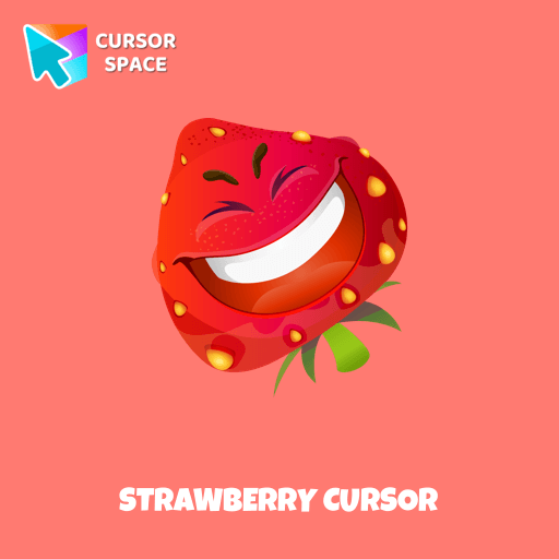 Strawberry cursor pointer cursor