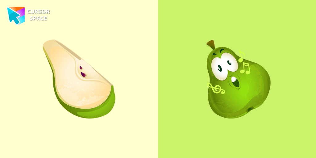 Pear cursor